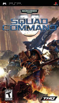 Warhammer 40k: Squad Command PAL PSP PAL box art